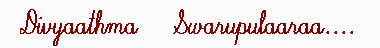Divyaatma Swarupalaara...